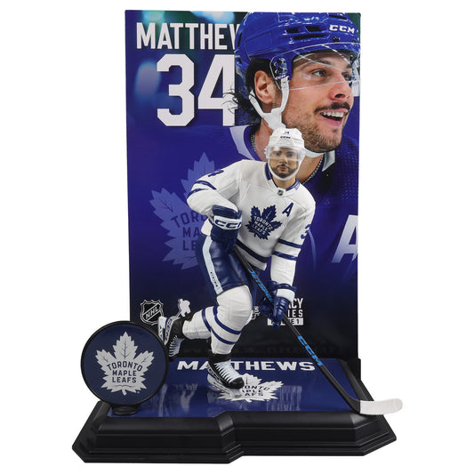 Auston Matthews TORONTO MAPLE LEAFS  NHL 7" Figure McFarlane's  CHASE