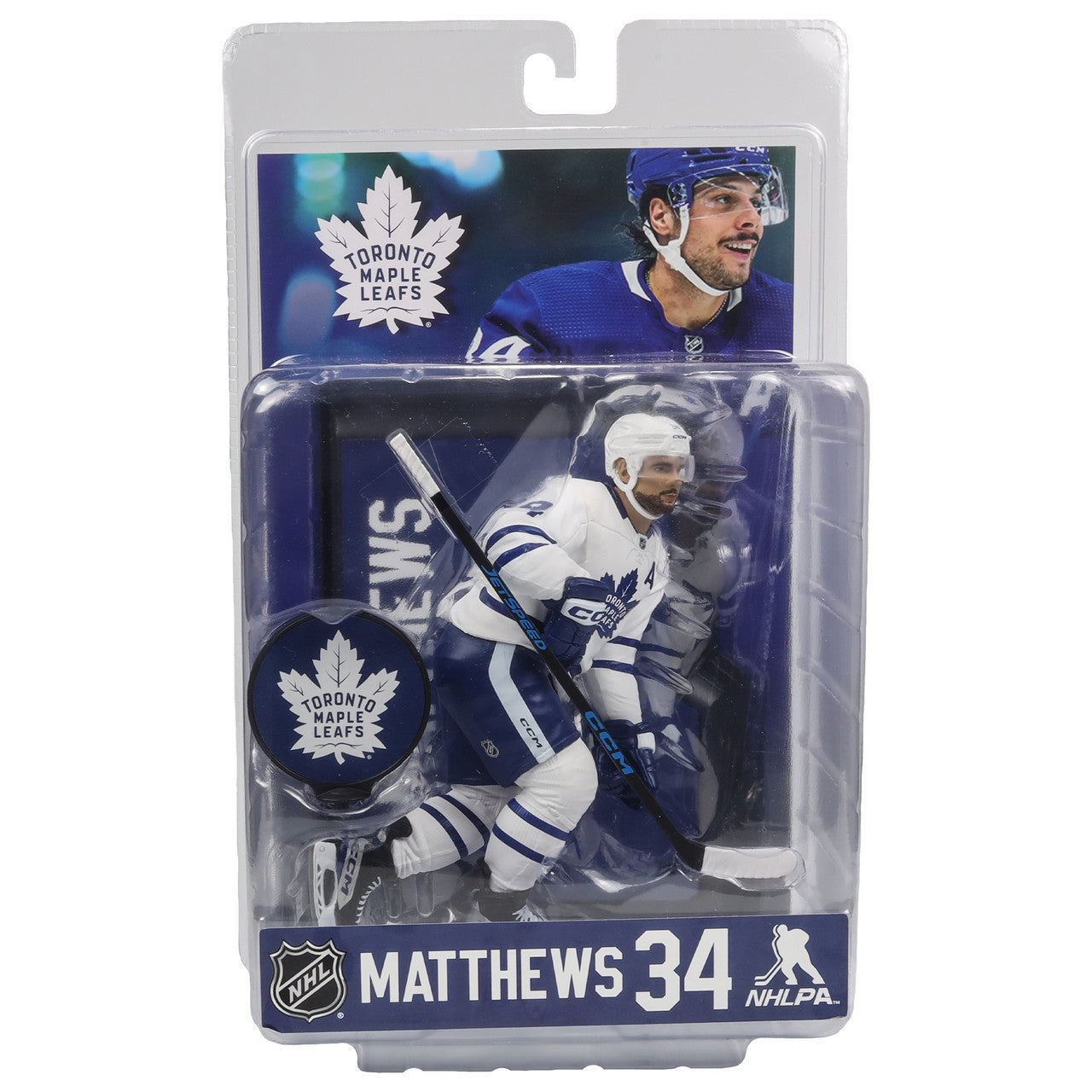 Auston Matthews TORONTO MAPLE LEAFS  NHL 7" Figure McFarlane's  CHASE
