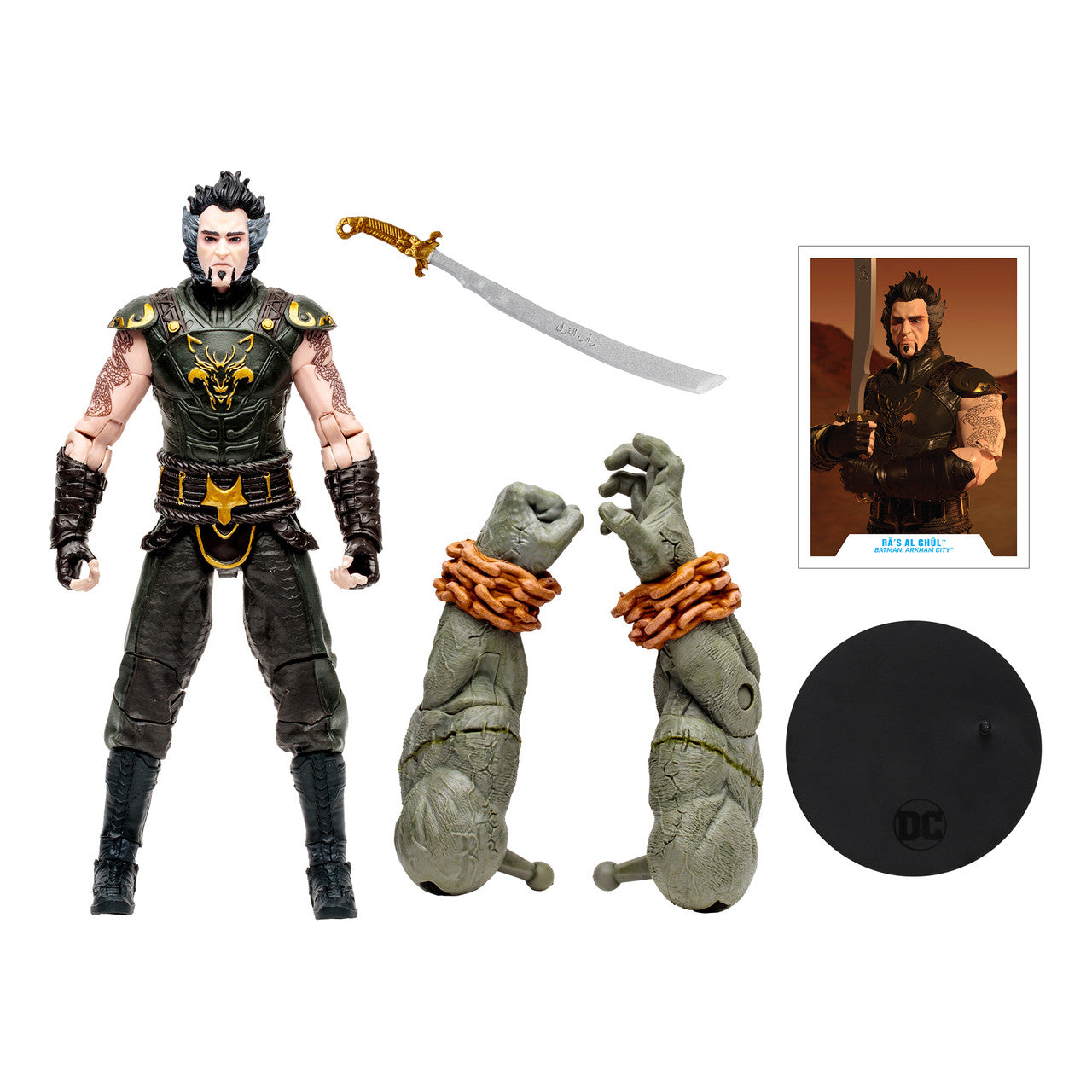 Ra's Al Ghul (Batman: Arkham City) 7" Build-A-Figure