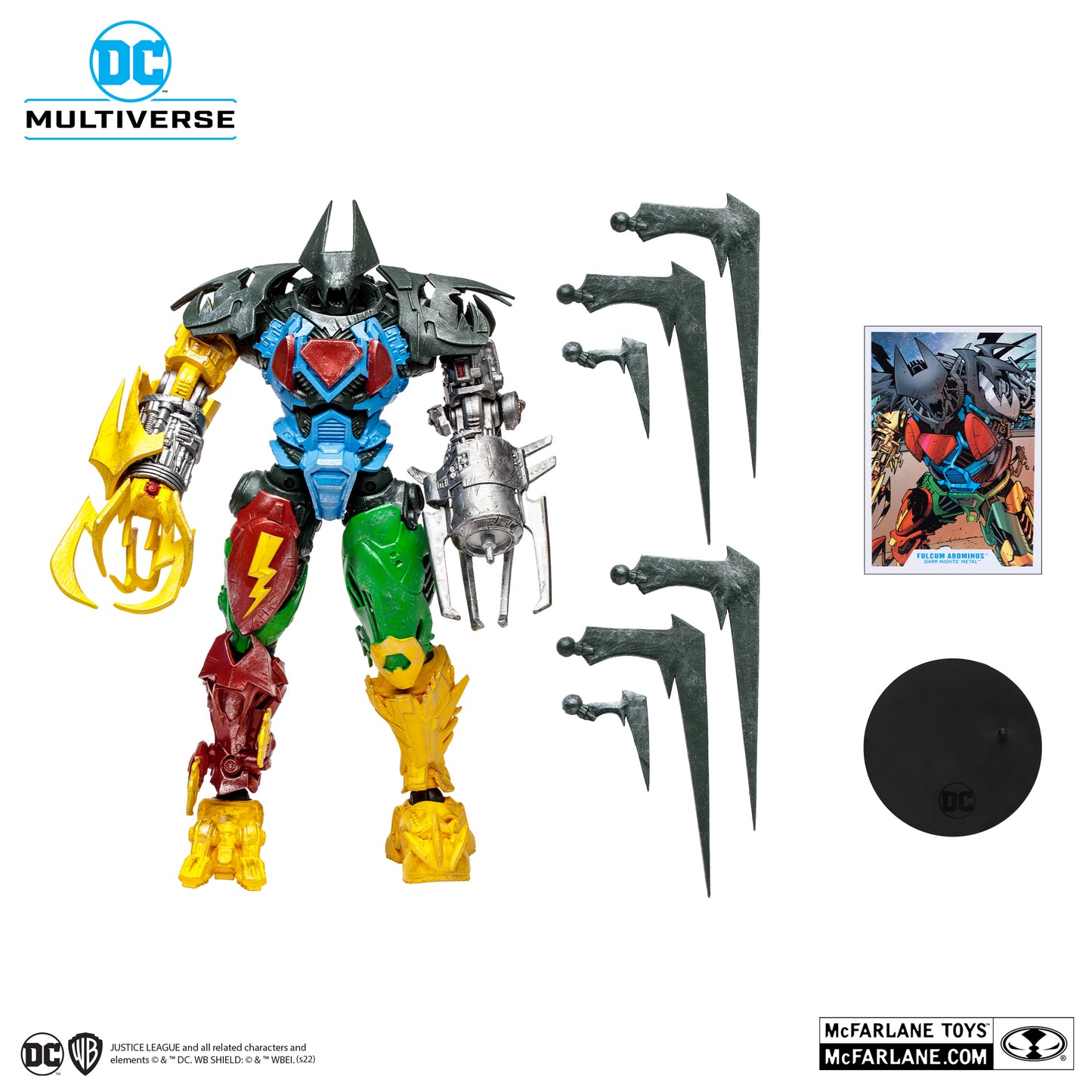 Dark Nights: Metal DC Multiverse Fulcum Abominus Mega Action Figure