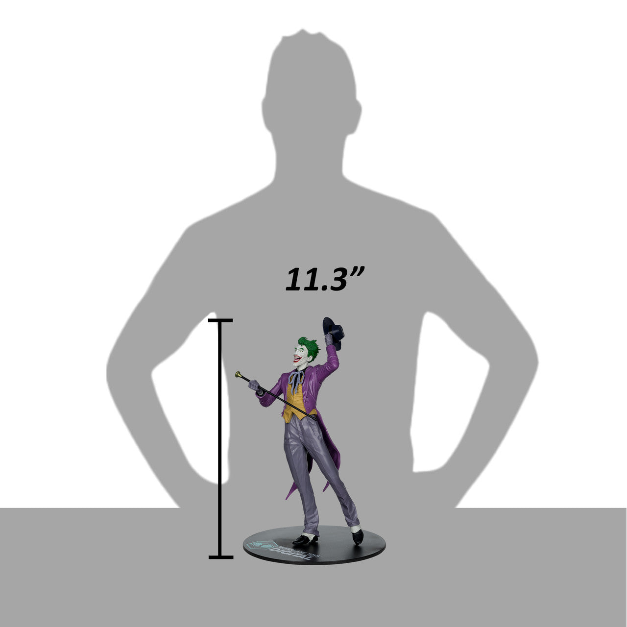 The Joker by Jason Fabok (The Three Jokers) 1:6 Scale PVC Statue w/McFarlane Toys Digital Collectible