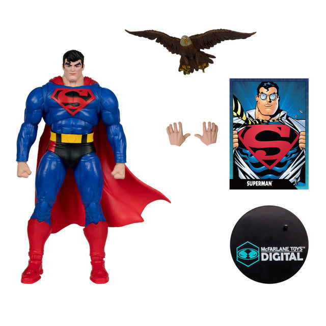 Superman (Our Worlds at War) 7" Figure w/McFarlane Toys Digital Collectible