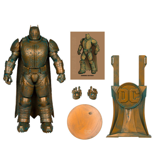 Armored Batman (The Dark Knight Returns) Gold Label Patina Edition 7" Figure