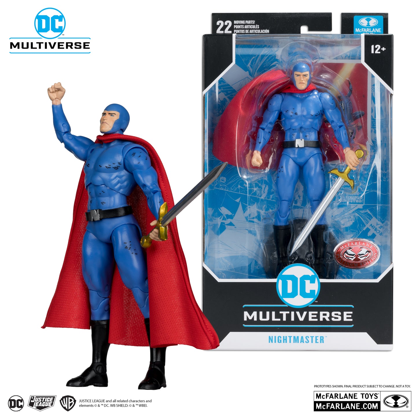 DC Multiverse Nightmaster Shadowpact PLATINUM - McFarlane Toys