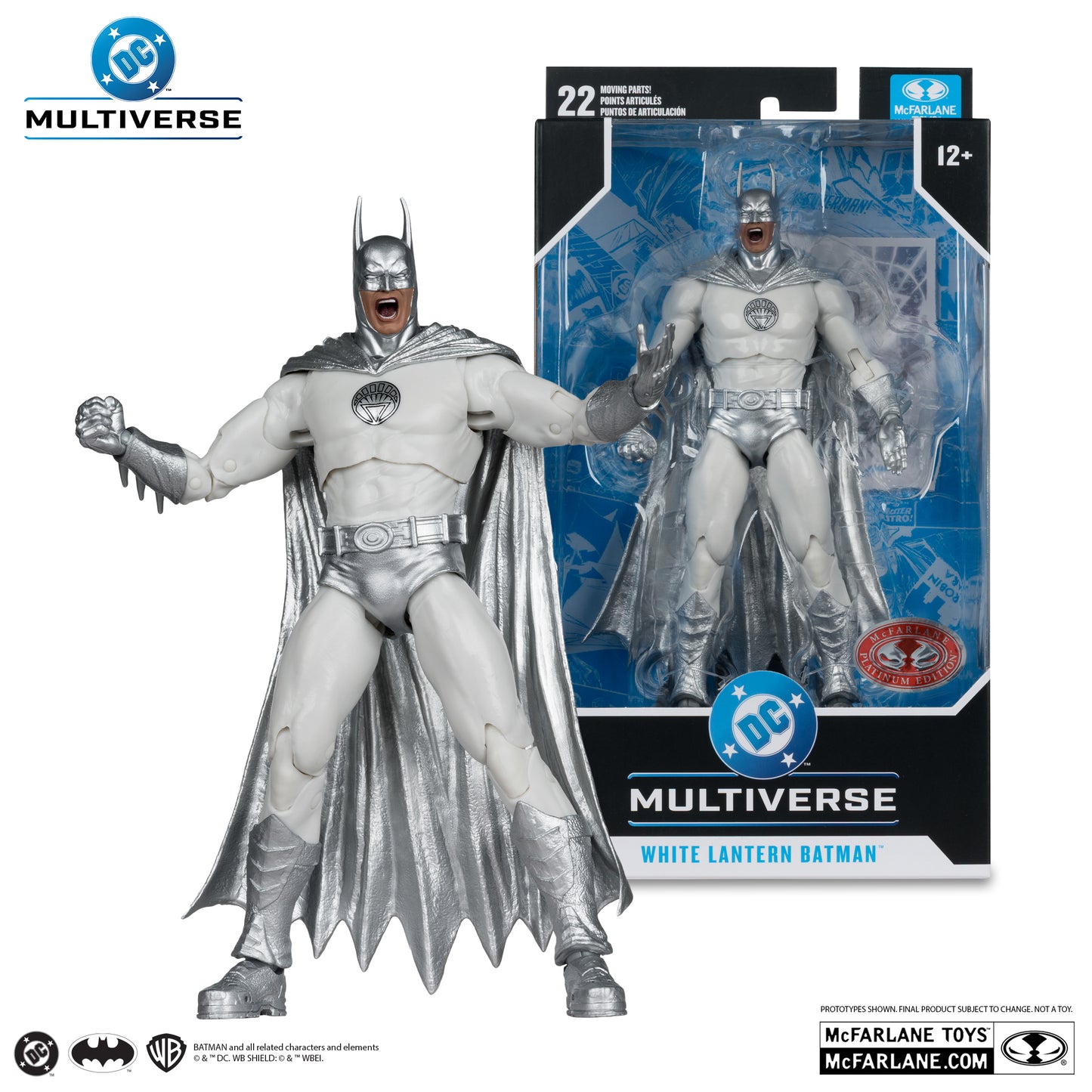 White Lantern Batman (Brightest Day) Red Platinum Edition