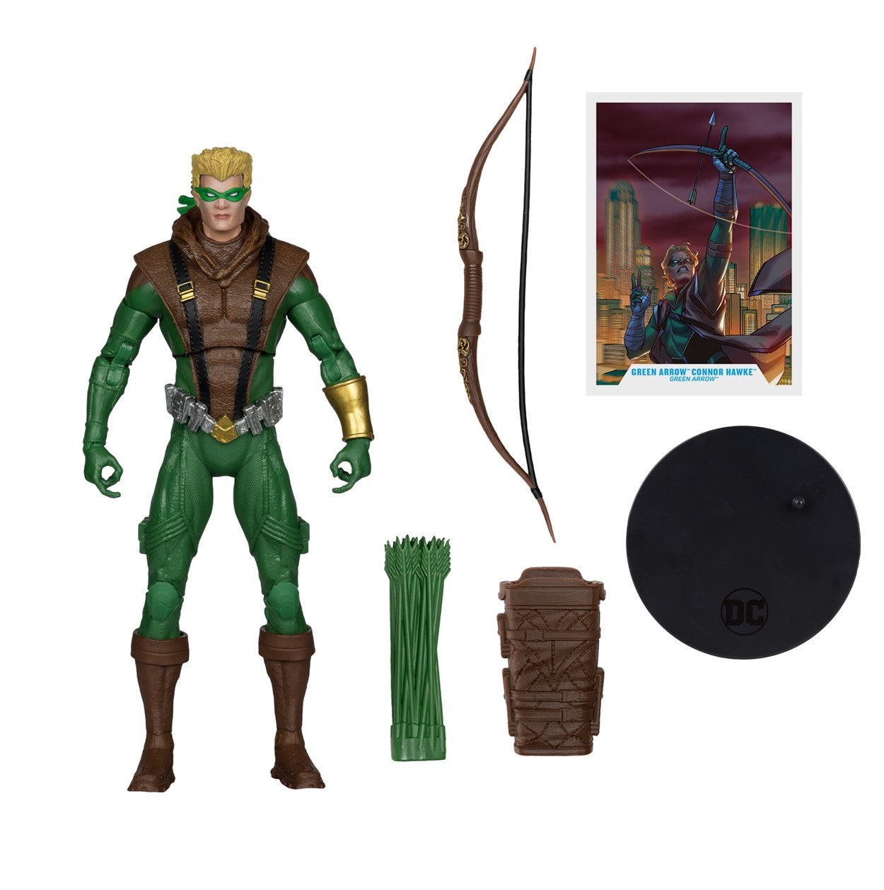 DC Multiverse Green Arrow (Connor Hawke) Gold Label 7-Inch Action Figure