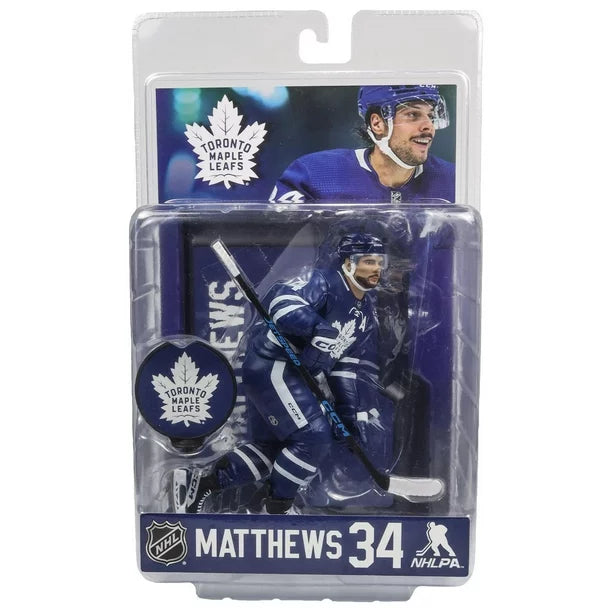 Auston Matthews  NHL 7in Posed Figure McFarlane's SportsPicks