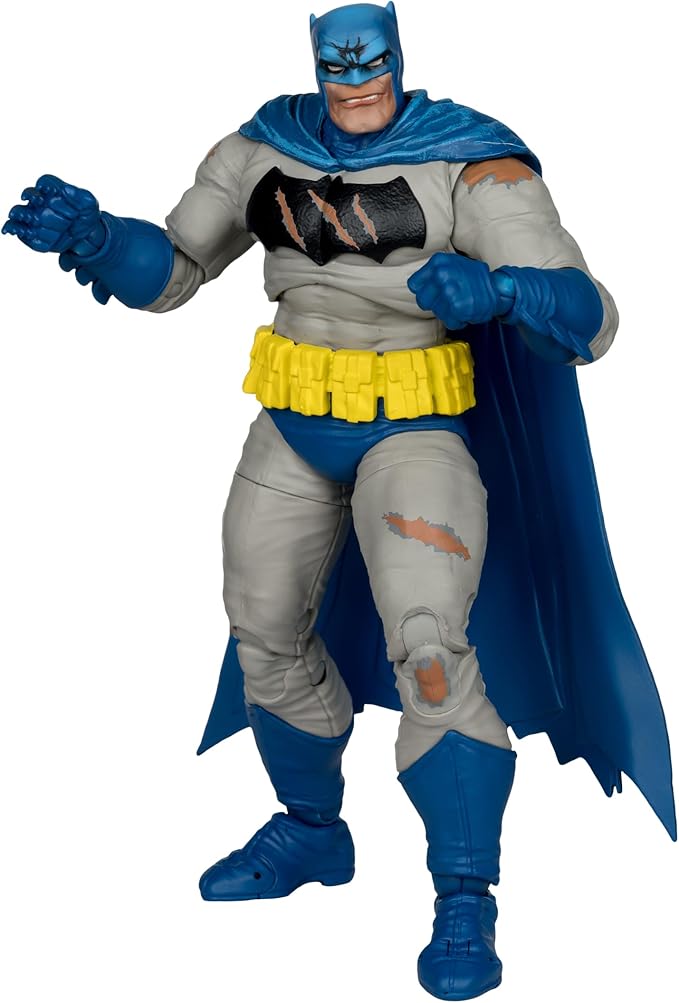 DC Multiverse Batman Battle Damage Blue (The Dark Knight Returns) 7in Figure McFarlane Collector Edition #21