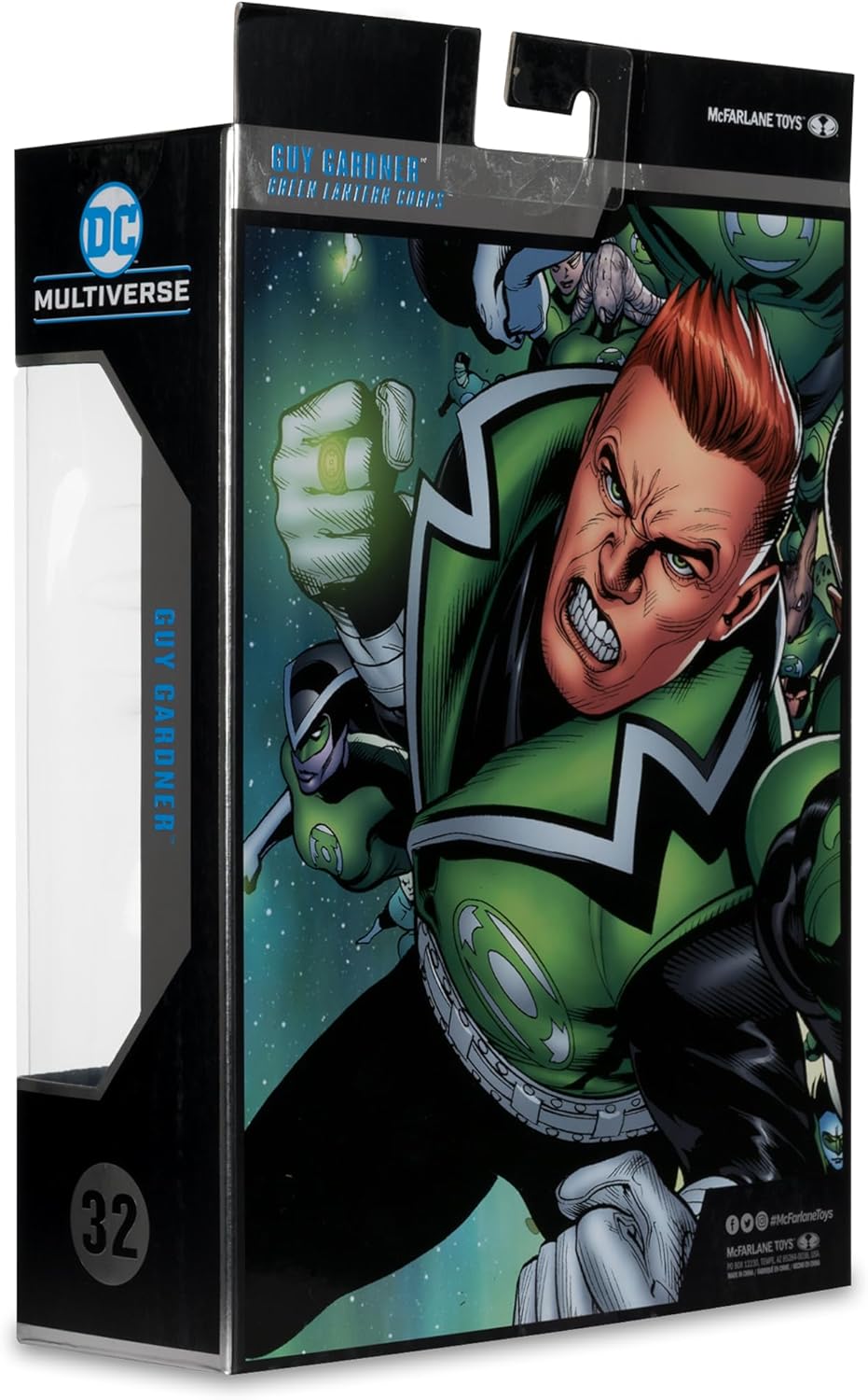 McFarlane Toys - DC Multiverse Guy Gardner (Green Lantern Corps) 7in Action Figure McFarlane Collector Edition #32