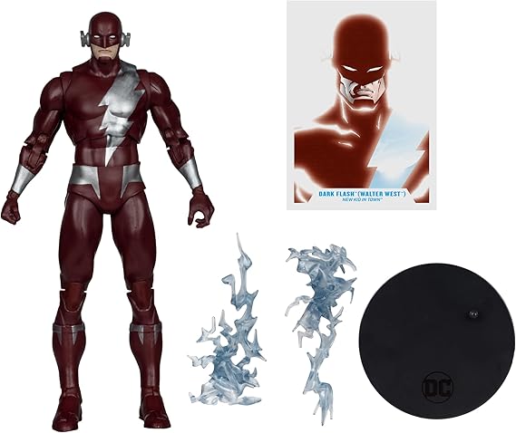McFarlane Toys - DC Multiverse Dark Flash Walter West (New Kid in Town) 7in Action Figure