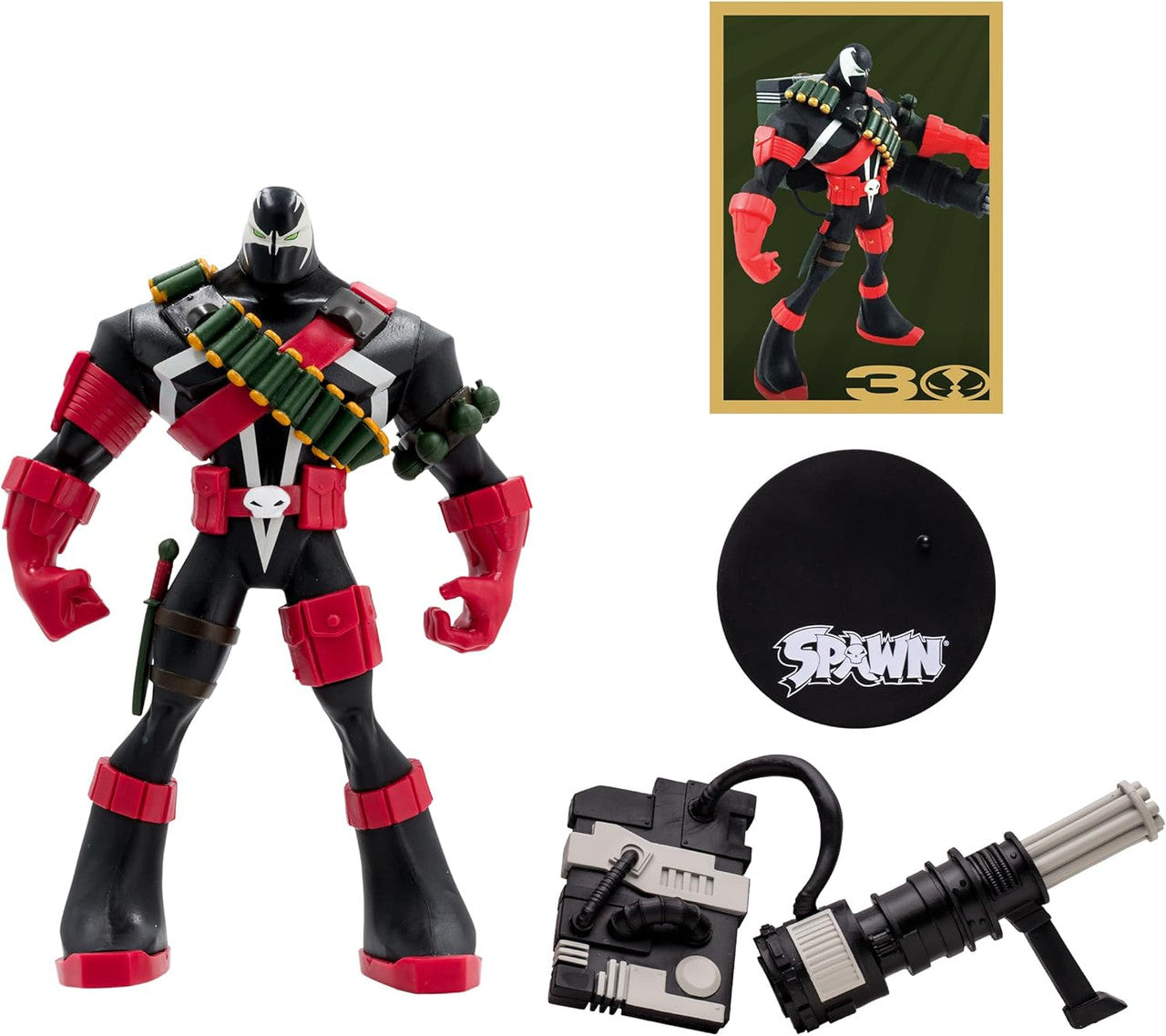 Commando Spawn 7" Figure McFarlane Toys 30th Anniversary