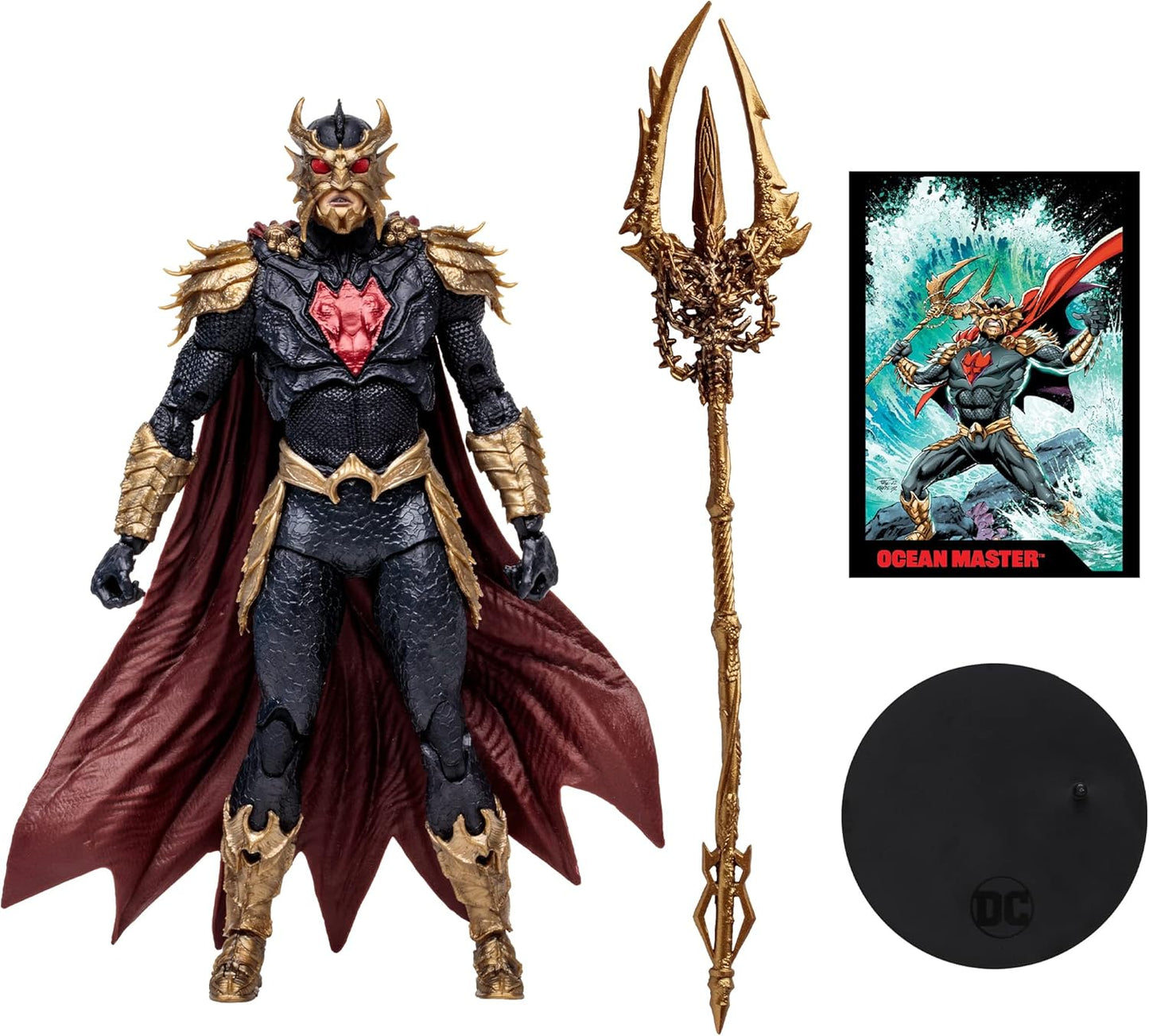 McFarlane Toys DC Direct Page Punchers Ocean Master 7in Action Figure with Aquaman Comic