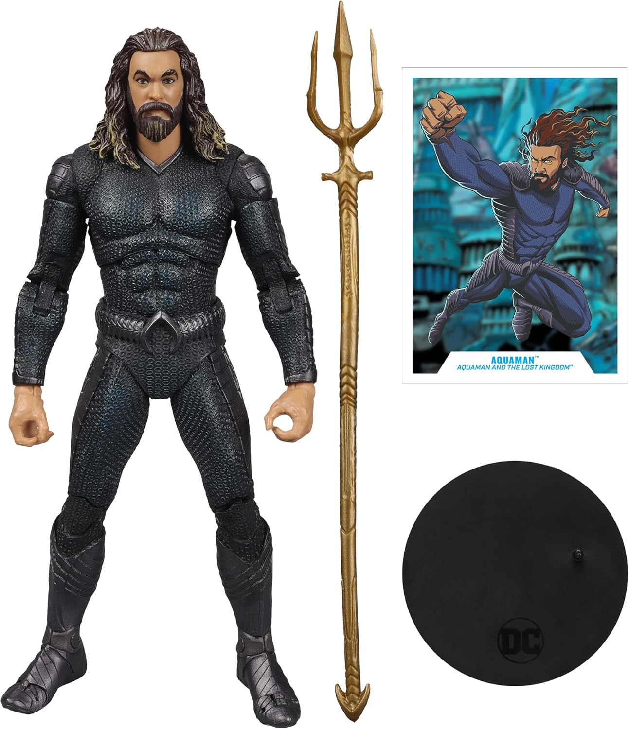 McFarlane Toys - DC Multiverse Aquaman with Stealth Suit (Aquaman and The Lost Kingdom) 7" Action Figure