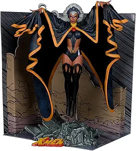 McFarlane Toys - Marvel Storm 1:10th Scale Collectible with Scene (Marvel Tales Featuring Spider-Man and The X-Men #236)