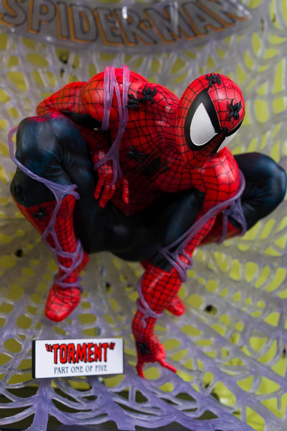 McFarlane Toys - Marvel Spider-Man 1:6th Scale Collectible with Scene (Spider-Man #1)