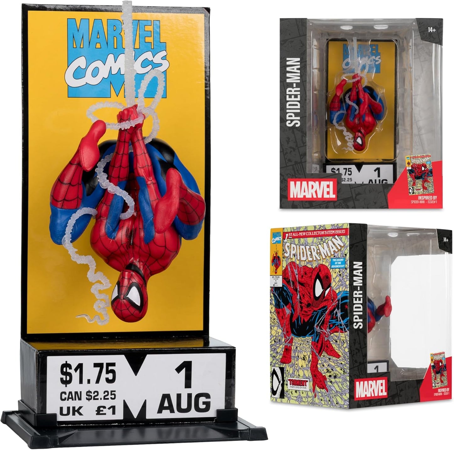 McFarlane Toys - Marvel Spider-Man #1 Corner Box Collectible
