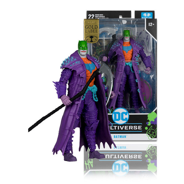 Batman (Dark Knights: Death Metal) Jokerized Gold Label 7" Figure
