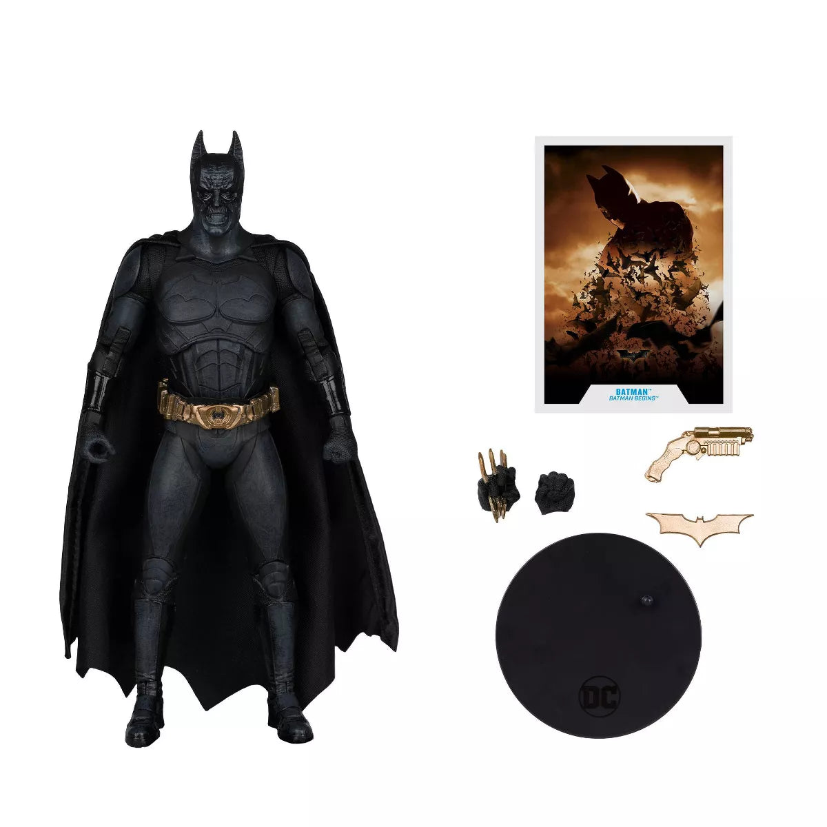 DC Comics Multiverse 7'' Batman Begins Batman Gold Label Action Figure
