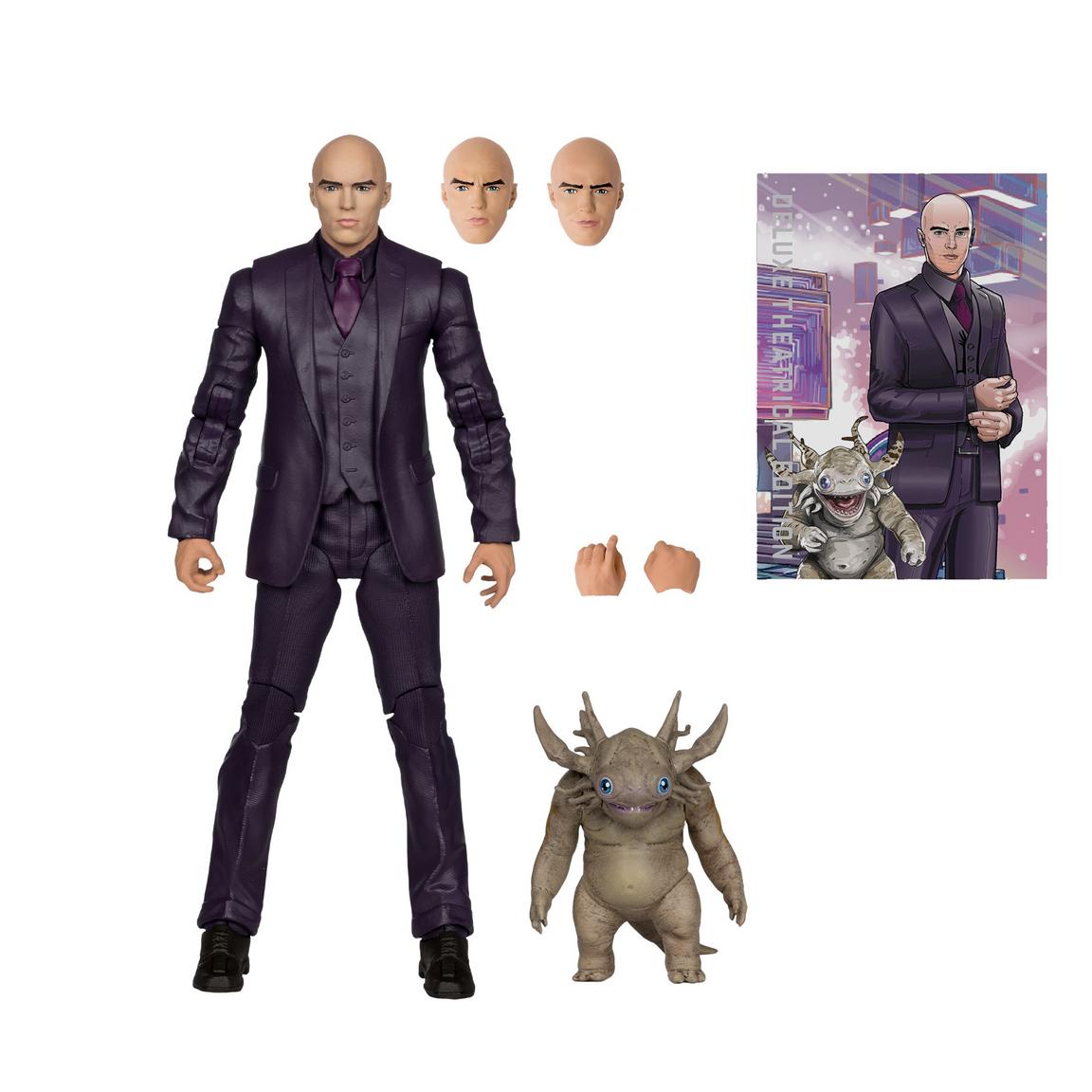 DC Multiverse Superman Movie 7 Inch Action Figure Deluxe - Lex Luthor & Baby Kaiju