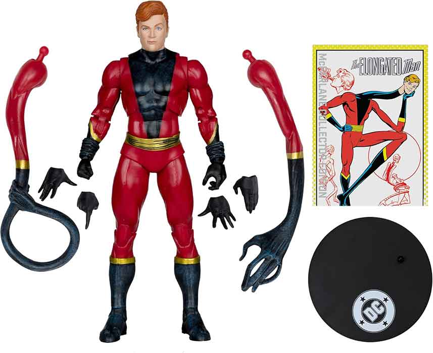 DC MCFARLANE COLLECTOR EDITION 7IN WV13 - #50 ELONGATED MAN (IDENTITY CRISIS)