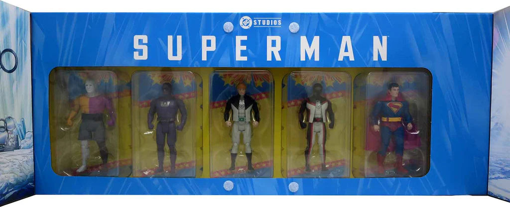 DC Collectibles Super Powers (Superman Movie) Bundle Set of 5 (Gold Label) 5 Inch Action Figure