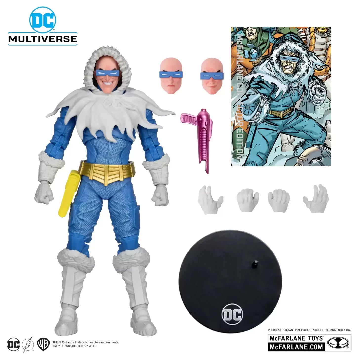 DC Comics - Captain Cold #30 Mcfarlane Collector Edition 7" Figure