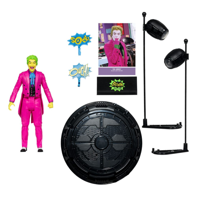 DC Multiverse The Joker (Gold Label - Black Light - Batman: Classic TV Series)