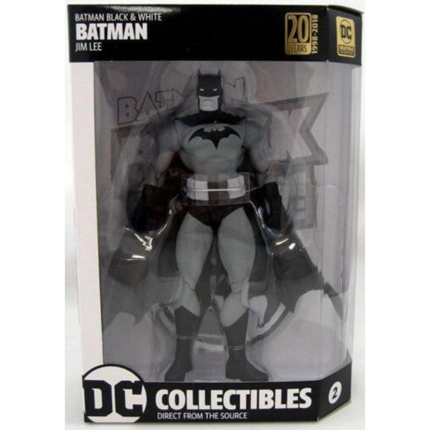 DC Collectibles Black & White: Hush Batman by Jim Lee Action Figure