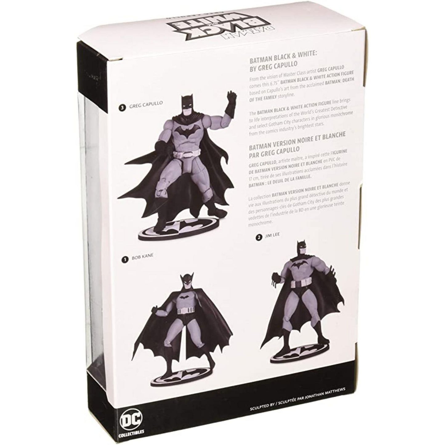 DC Collectibles Black & White: Hush Batman by Jim Lee Action Figure