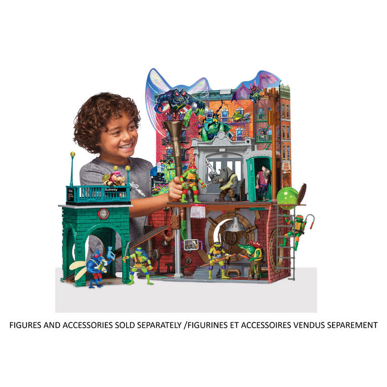 Teenage Mutant Ninja Turtles: Mutant Mayhem Sewer Lair Playset