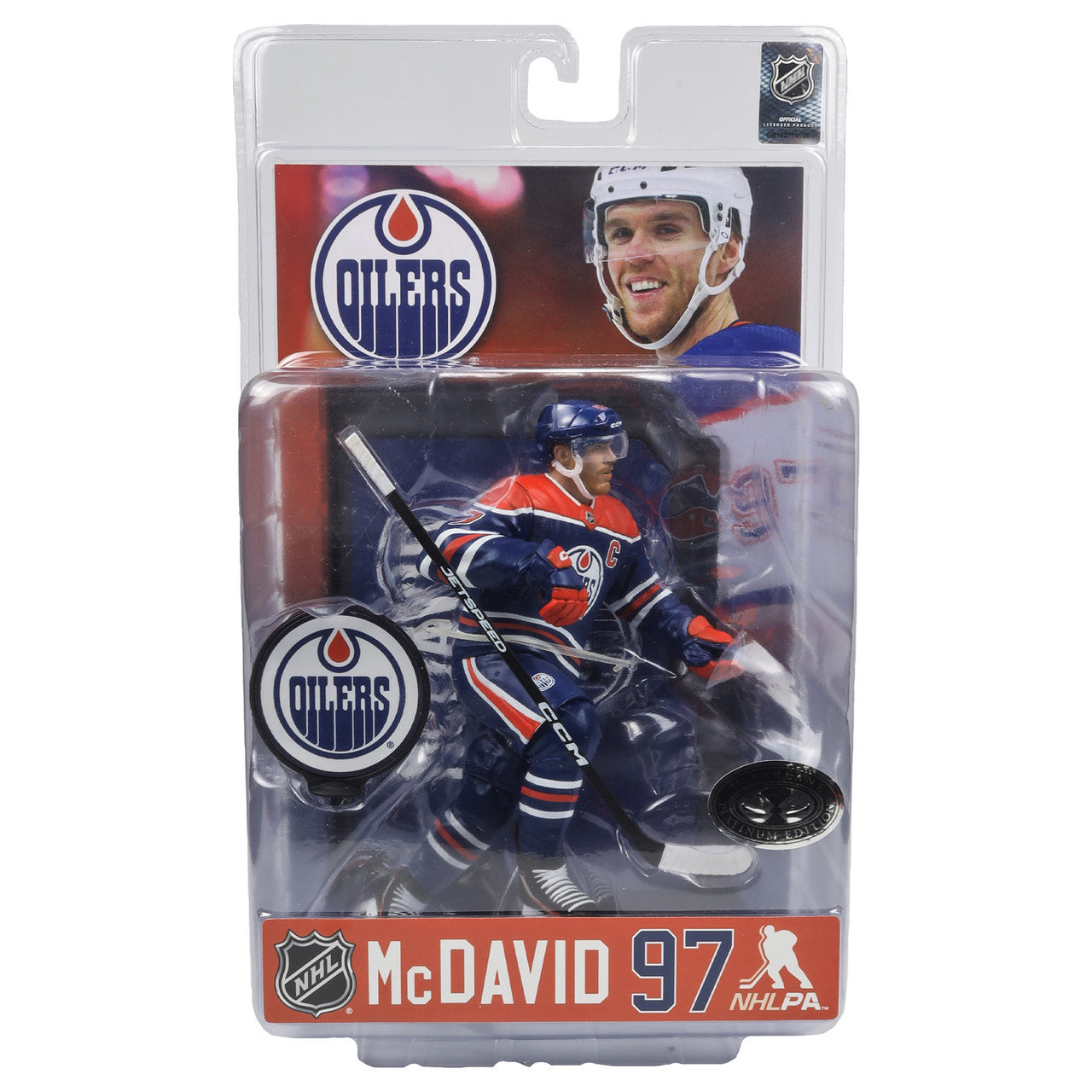 Connor McDavid (Edmonton Oilers) NHL 7" Figure McFarlane's CHASE