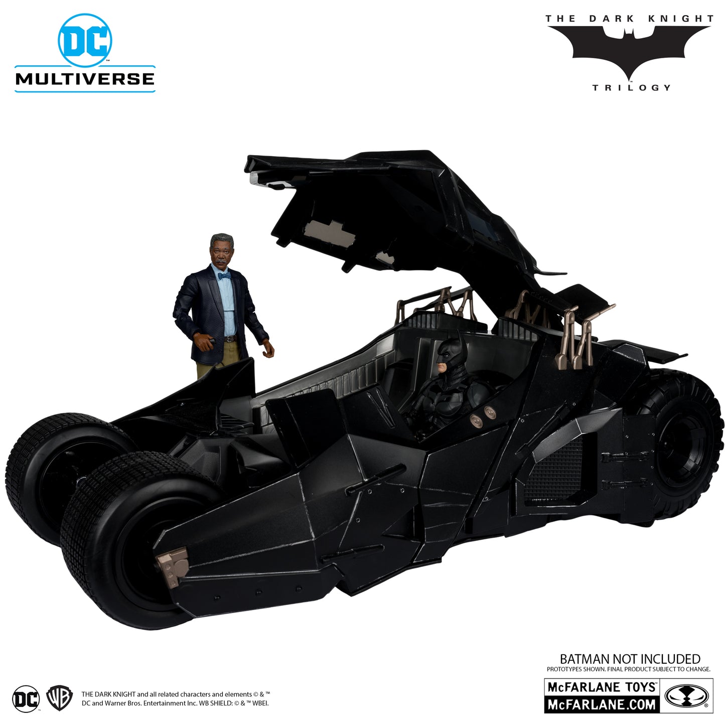 LUCIUS FOX & TUMBLER (THE DARK KNIGHT) GOLD LABEL