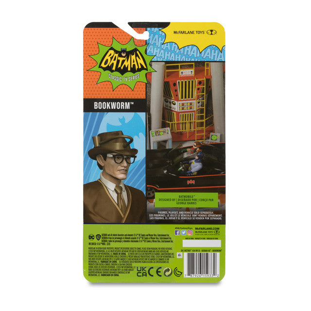 Bookworm (DC Retro: Batman 66) 6" Figure