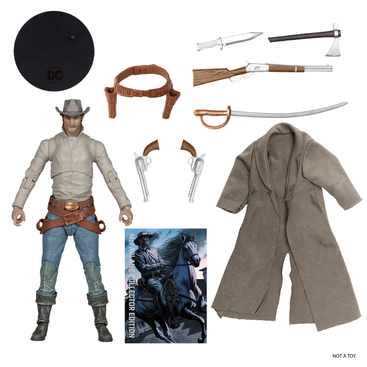 Jonah Hex & The General (All-Star Western) 7" MTS Exclusive Gold Label 2-Pack Figure