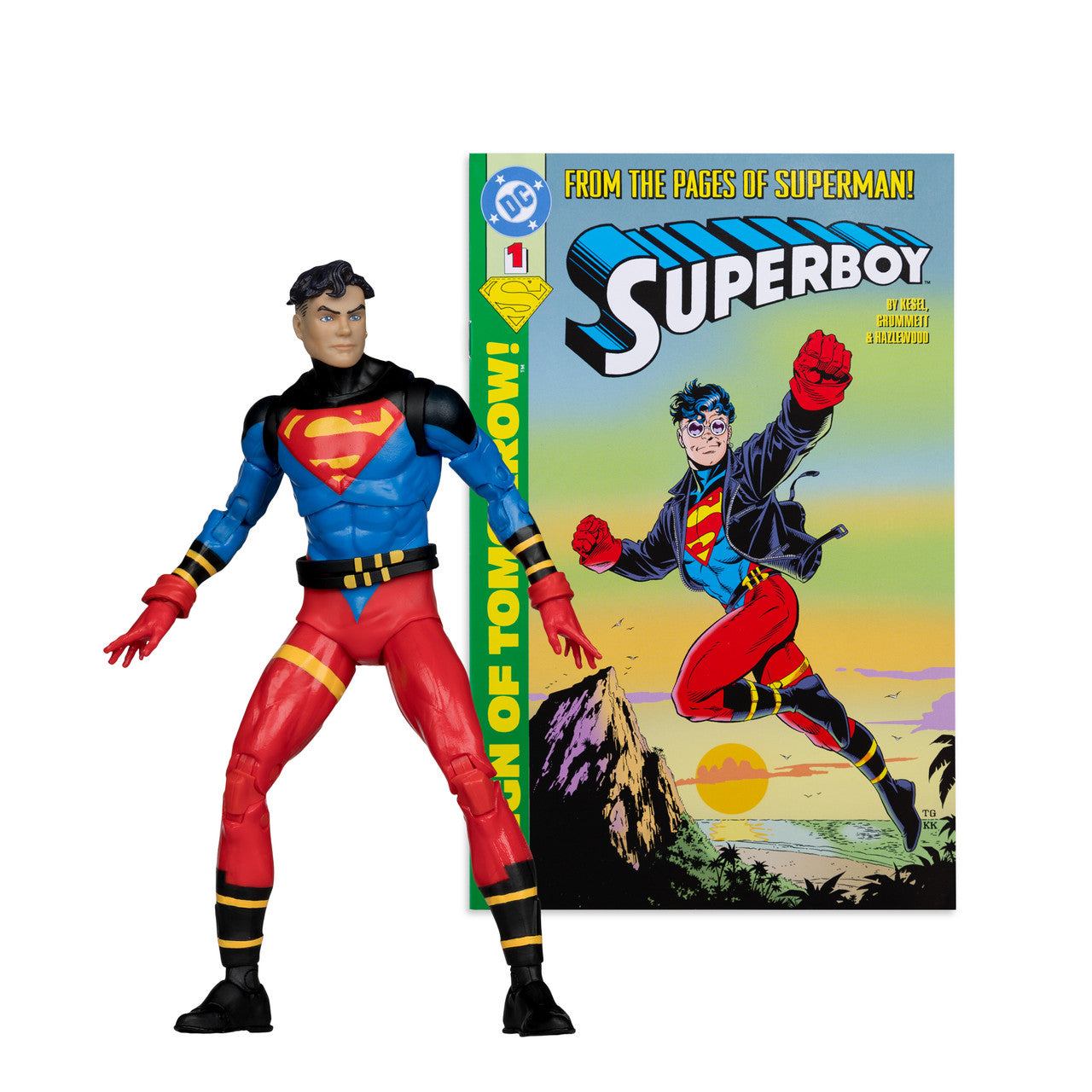 Superboy (DC Page Punchers: Superboy #1) 7" Figure w/Comic