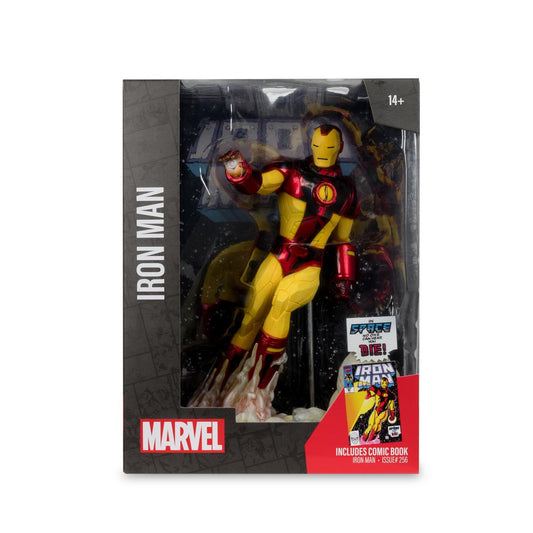 McFarlane Toys Marvel Iron Man Scene and Comic Issue 256 1:6th Scale Figure