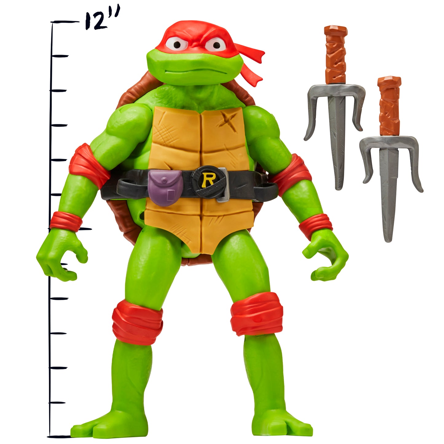 Teenage Mutant Ninja Turtles: Mutant Mayhem Raphael Deluxe Ninja Shouts Figure
