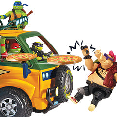 Teenage Mutant Ninja Turtles: Mutant Mayhem Pizza Fire Delivery Van