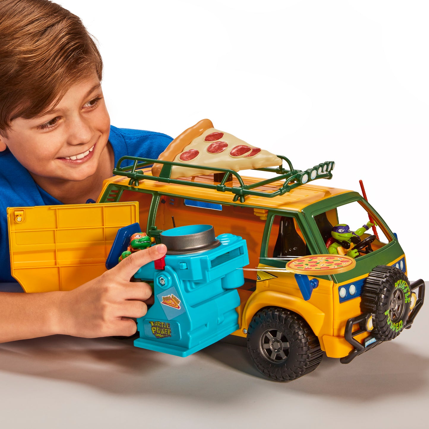 Teenage Mutant Ninja Turtles: Mutant Mayhem Pizza Fire Delivery Van