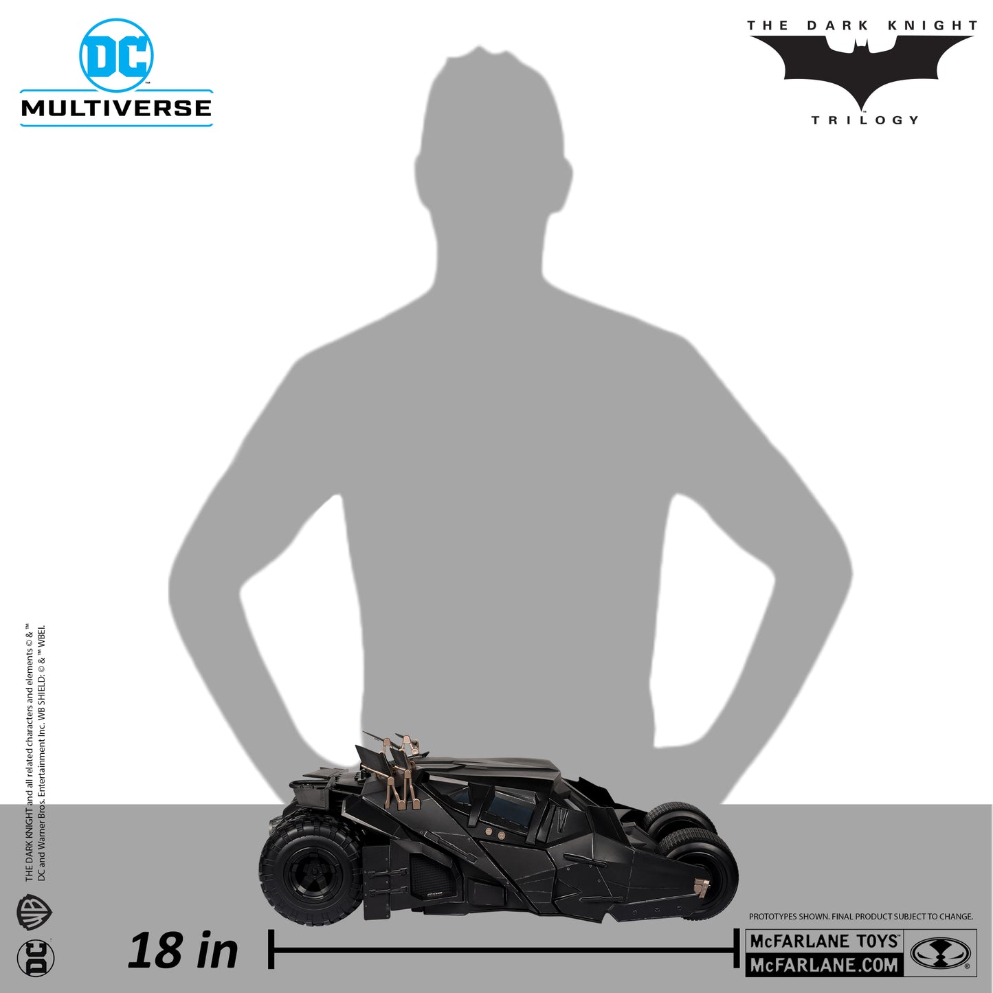 LUCIUS FOX & TUMBLER (THE DARK KNIGHT) GOLD LABEL
