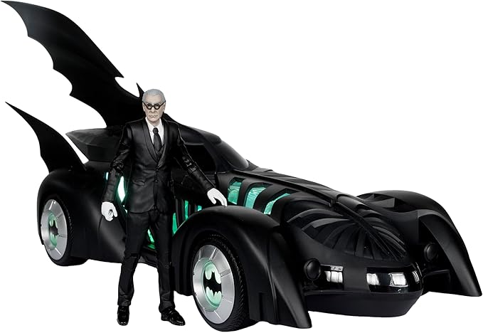 McFarlane Toys DC Multiverse - Batman Forever (1995) - Batmobile & Alfred Action Figure (15019)