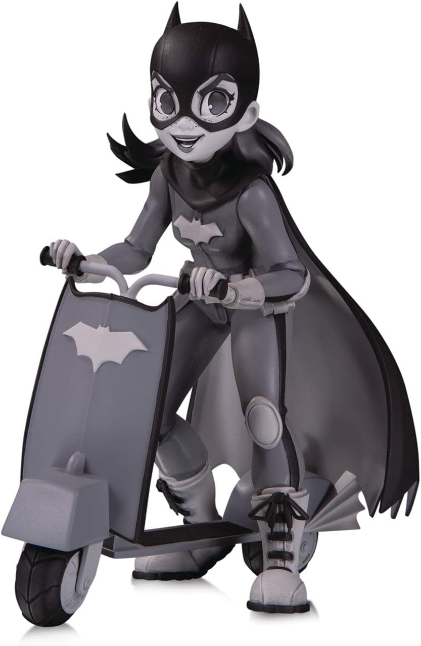 DC ARTIST ALLEY BATGIRL BLACK & WHITE PVC FIGURE BY ZULLO