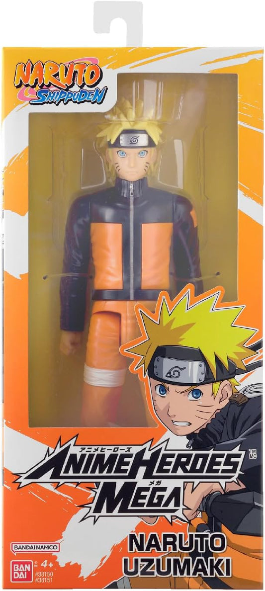 ANIME HEROES MEGA - Naruto - Naruto Uzumaki 12" Action Figure