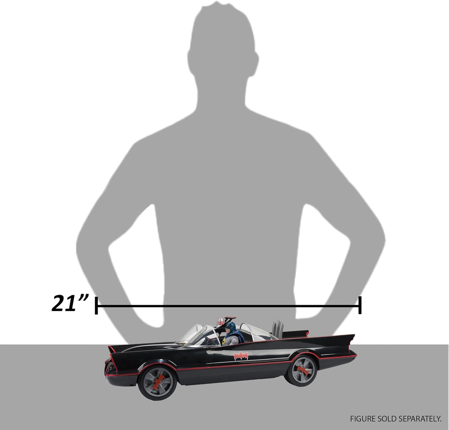 DC Multiverse - Batmobile (Batman Classic TV Series) - McFarlane Toys