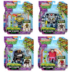 Tales Of Teenage Mutant Ninja Turtles: Mutations Mix and Match 4 pack set.