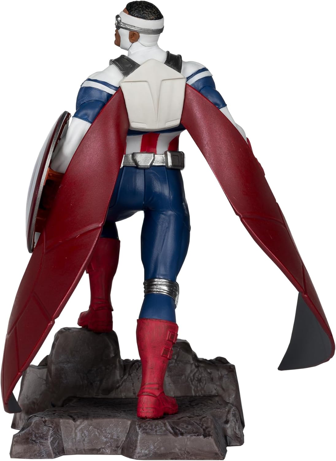 Marvel - 1:10th Scale Captain America Collectible with Scene (All-New Captain America #1) - McFarlane Toys