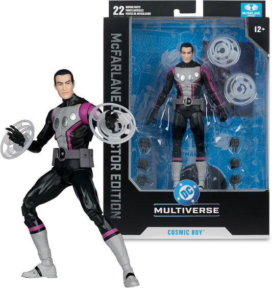 DC Multiverse - 7in Cosmic Boy Action Figure (Final Crisis) Collector Edition #51 - McFarlane Toys