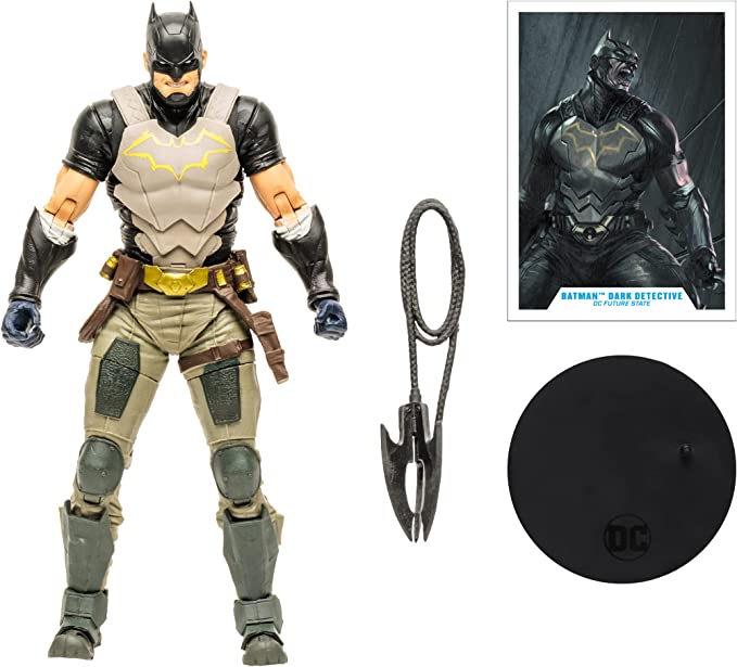 DC Multiverse Comic 7 Inch Action Figure Batman - Batman Dark Detective (Gold Label)