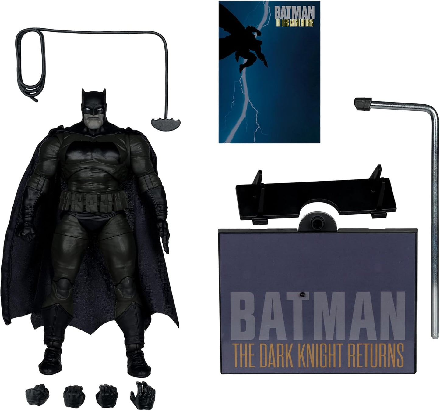DC Multiverse - 7in Batman Action Figure (The Dark Knight Returns) Gold Label - McFarlane Toys