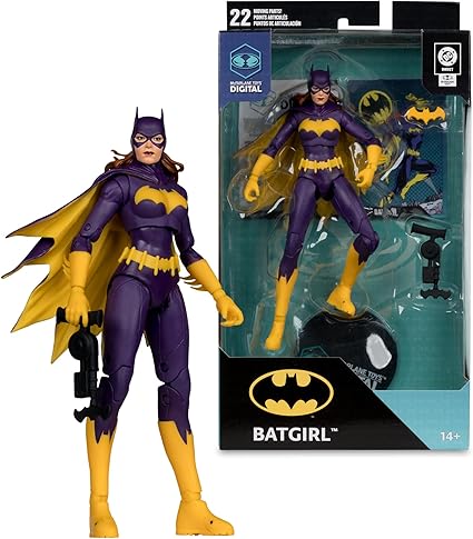 McFarlane DC Direct Batgirl (DC Classic) 7in Action Figure Toys Digital Collectible